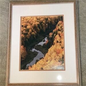 Vintage Coldwater Creek double matted picture
